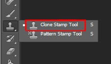 clone stamp tool in photoshop