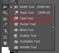 Twirl tool in illustrator