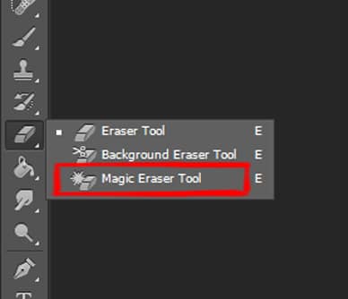 magic eraser tool in photoshop