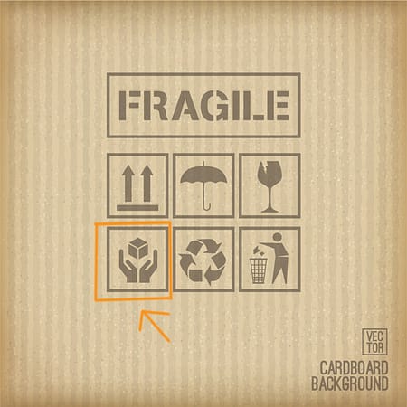 fragile icon