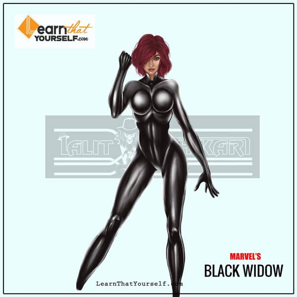 black widow female anatomy step 4