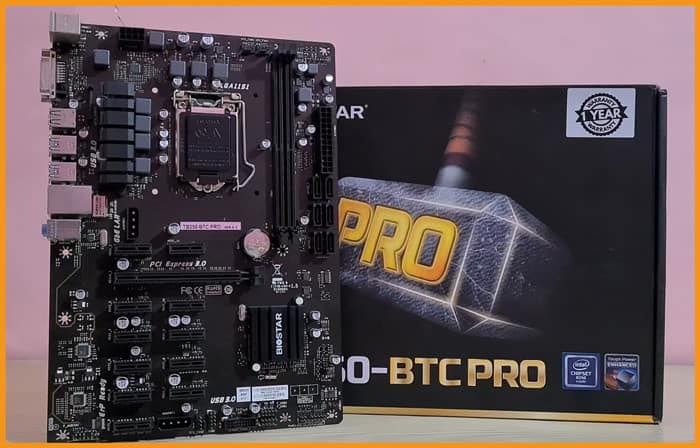 mother board for building crypto mining rig