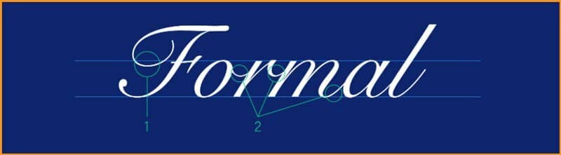Formal Script Font