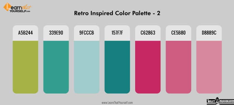 Retro color palette - 2